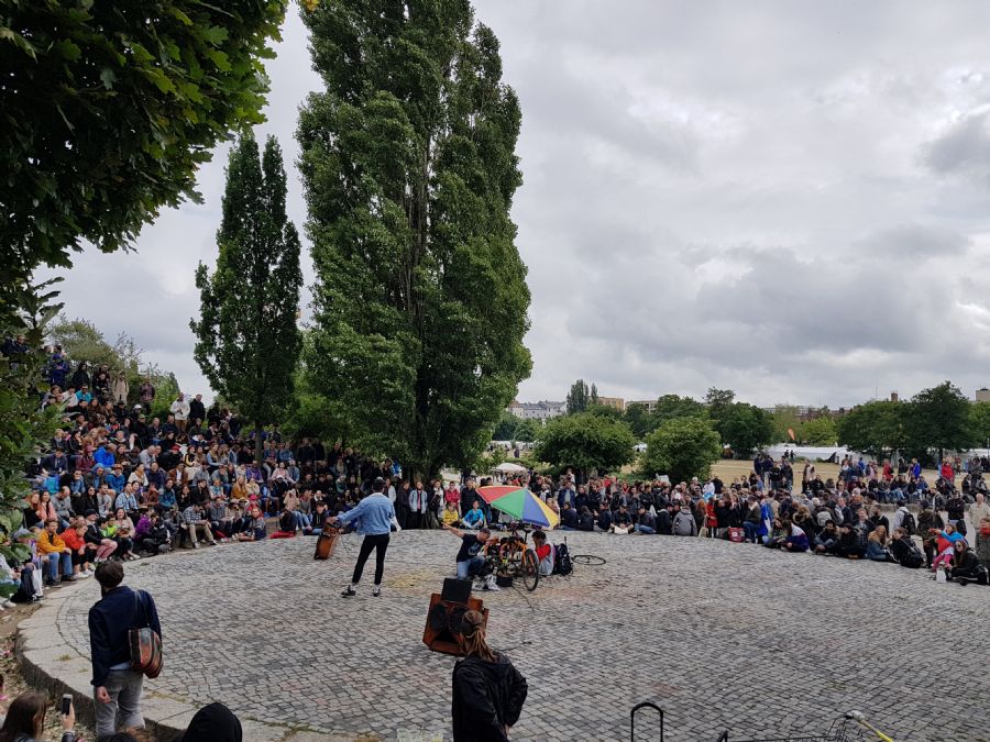 קריוקי ב Mauerpark